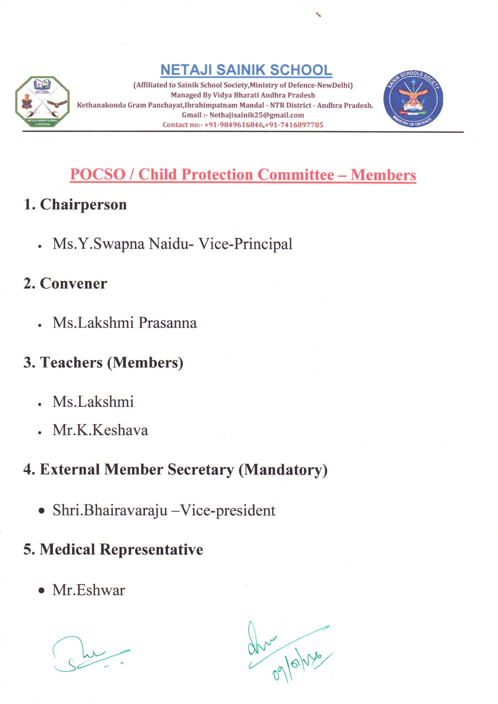 Sainik School Vijayawada